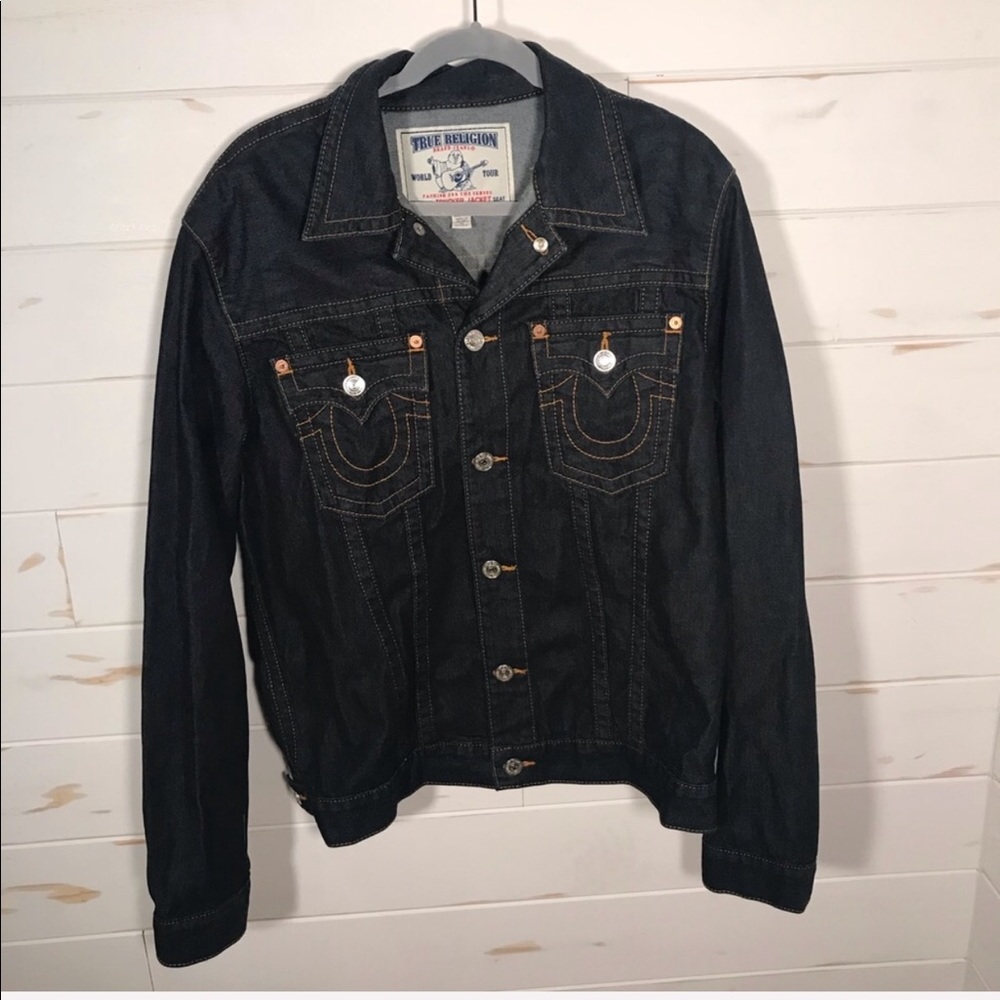 True religion trucker jean jacket NWT